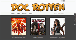 Desktop Screenshot of docrotten.com